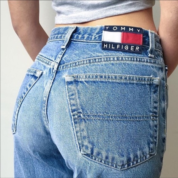 Vtg Tommy Hilfiger  high rise MOM  jeans EUC - Picture 5 of 5